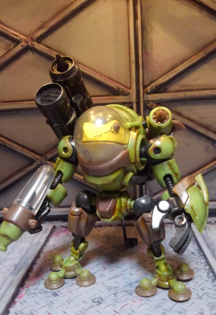 謎のカエルパワードスーツ